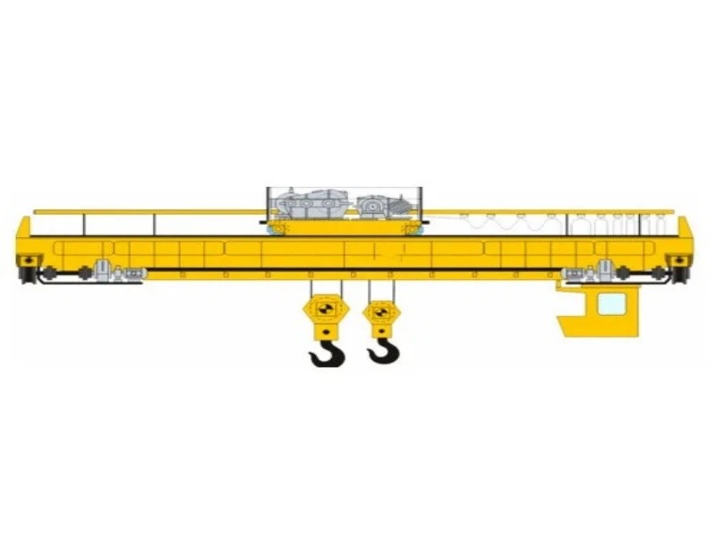 double hook bridge crane(5)